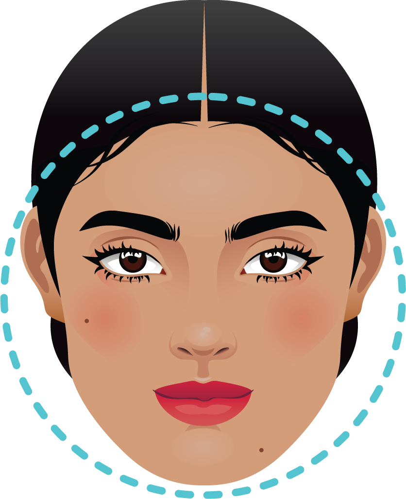 Round Face Shape